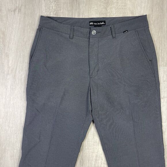 Travis Mathew Open To Close Pants Mens 34x32 Gray Chino Golf Performance Prep X - Picture 2 of 11
